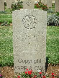 Jerusalem War Cemetery - Thompson, F