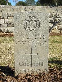 Jerusalem War Cemetery - Thompson, F