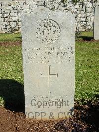 Jerusalem War Cemetery - Thompson, William John