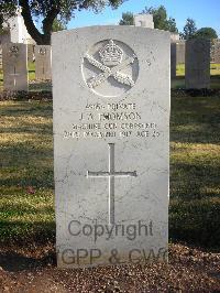 Jerusalem War Cemetery - Thomson, John Angus