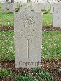 Jerusalem War Cemetery - Tingley, W J