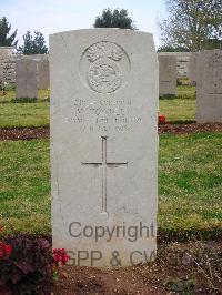 Jerusalem War Cemetery - Townley, W