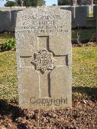 Jerusalem War Cemetery - Troth, Albert