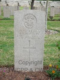 Jerusalem War Cemetery - Walmsley, T A