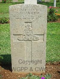 Jerusalem War Cemetery - Warburton, G