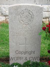 Jerusalem War Cemetery - Ward, Fred