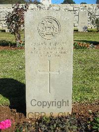 Jerusalem War Cemetery - Warwick, F G