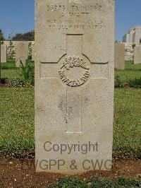 Jerusalem War Cemetery - Watt, Alexander