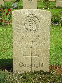 Jerusalem War Cemetery - Wedgwood, P A