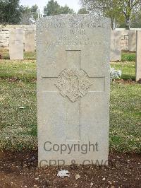 Jerusalem War Cemetery - Weir, T