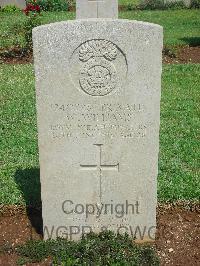 Jerusalem War Cemetery - Williams, W