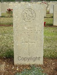 Jerusalem War Cemetery - Wilson, J