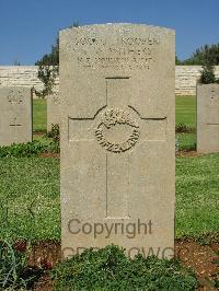 Jerusalem War Cemetery - Withers, Thomas William