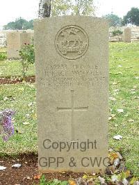 Jerusalem War Cemetery - Woodley, Horace