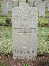 Jerusalem War Cemetery - Wrangle, Alec Frederick