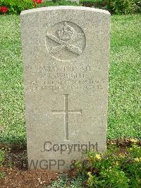 Jerusalem War Cemetery - Wright, A