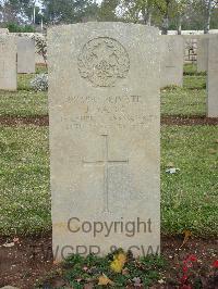 Jerusalem War Cemetery - Yates, J