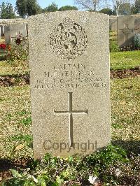 Jerusalem War Cemetery - Yeatman, Harry Farr