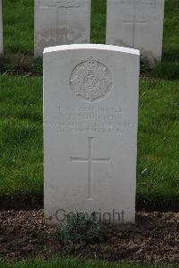 Canada Farm Cemetery - Booth, J H