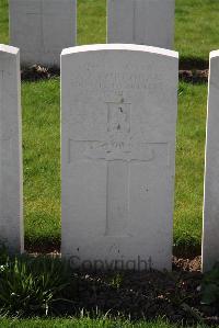 Canada Farm Cemetery - Corcoran, J J