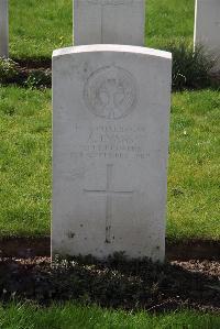 Canada Farm Cemetery - Evans, A