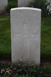 Canada Farm Cemetery - Frame, William Allen