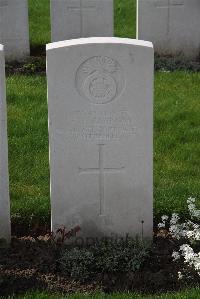 Canada Farm Cemetery - Jackson, W F