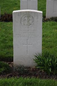 Canada Farm Cemetery - Johnson, F