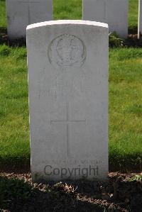 Canada Farm Cemetery - List, Henry Robert