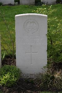 Canada Farm Cemetery - Robbins, Reginald Thomas John