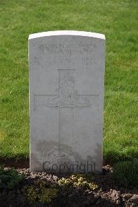 Canada Farm Cemetery - Sandbach, Frank Stainton