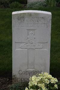 Canada Farm Cemetery - Sykes, J R