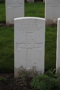 Canada Farm Cemetery - Taylor, W F