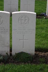 Canada Farm Cemetery - Viewing, John Bowden