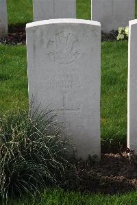 Canada Farm Cemetery - White, J C