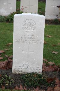 Strand Military Cemetery - Abrook, Bert