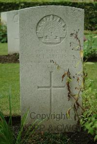 Strand Military Cemetery - Argus, Harold Ernest