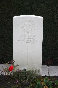 Halle Communal Cemetery - Redford, W