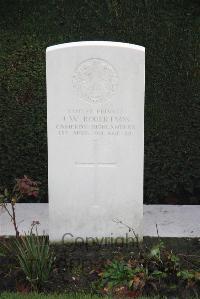 Halle Communal Cemetery - Robertson, I W