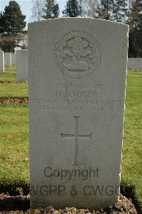 Heverlee War Cemetery - Badger, Henry