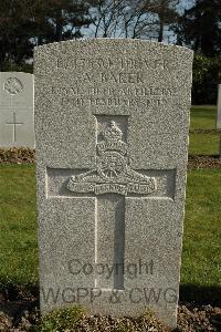 Heverlee War Cemetery - Baker, A