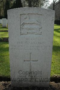 Heverlee War Cemetery - Bamford, Herman Reeve