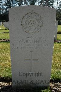 Heverlee War Cemetery - Battersby, Herbert Wilson