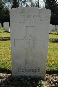 Heverlee War Cemetery - Burrows, Cecil