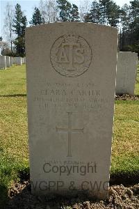 Heverlee War Cemetery - Carter, Clara