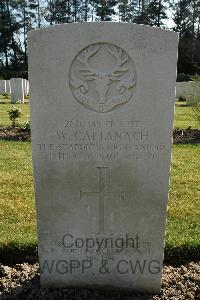 Heverlee War Cemetery - Cattanach, William