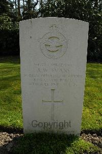 Heverlee War Cemetery - Evans, Arthur Walford