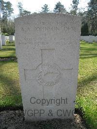 Heverlee War Cemetery - Johnson, Albert Andrew