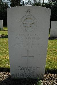 Heverlee War Cemetery - Johnson, William Gordon