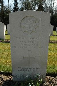 Heverlee War Cemetery - Loder, Oliver Albert